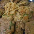 Filetes de hígado con cebolla