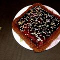 Tarta de Chocolate y Ciruelas