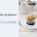 El asaltablogs: Muffins de plátano y chocolate