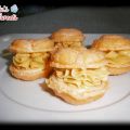 MACARONS DE NARANJA RELLENOS DE CREMA DE MOKA