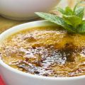 Crema quemada de manzana