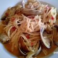 Fideos con almejas