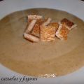 Crema de champiñones