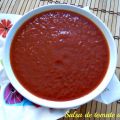 Salsa de tomate asado {Casera}