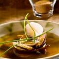 SOPA DE MISO CON ALMEJAS