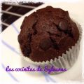 Muffins de chocolate