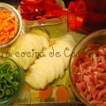 Relleno para fajitas, burritos