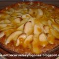 Tarta de manzana triturada