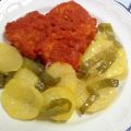 Bacalao con tomate y patatas panadera