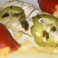 MERLUZA CON PIMIENTOS AL PAPILLOTE