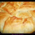 TARTA DE HOJALDRE Y PERSIMÓN (caqui)