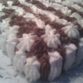 Tarta crema,nata y trufa