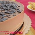 Tarta de Chocolate y caramelos Werther´s.