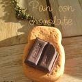 Pan con chocolate