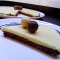 Tarta de dos chocolates