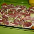 CHULETAS DE CORDERO AL HORNO