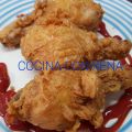 Pollo estilo kentucky, KFC, preparación en[...]