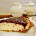 TARTA DE QUESO CON ARÁNDANOS