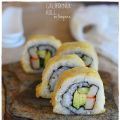 California roll en tempura