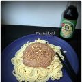 TALLARINES CON SALSA DE SOJA Y FOIE GRAS IBÉRICO