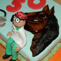 Tarta veterinario....... DE CABALLOS!