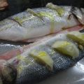 LUBINA AL HORNO CON VERDURAS