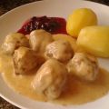 Albondigas suecas sin gluten