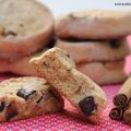 Galletas de canela y pepitas de chocolate
