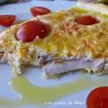QUICHÉ CON ATÚN, QUESO Y TOMATES CHERRY
