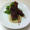 Ensalada de cecina y brotes verdes