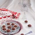 Trufas de chocolate y turrón