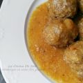 ALBÓNDIGAS EN SALSA (Sin gluten)