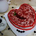 TARTA CORAZÓN RED VELVET