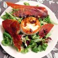 Ensalada con crujiente de jamón ibérico, queso[...]