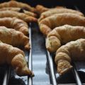Croissants rellenos de chocolate