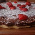 TARTA DE CHOCOLATE Y NUTELLA