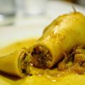 Calamar relleno de arroz