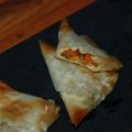 Triángulos de pasta filo rellenos de verduras[...]