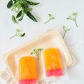 Polos de mango y pink lemonade