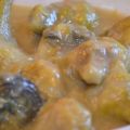 ALCACHOFAS EN SALSA