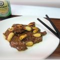 TERNERA CON SALSA DE SOJA Y ALMENDRAS
