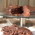 Tarta Sacher con relleno...diferente