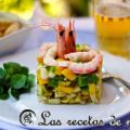 Ensalada tropical con marisco
