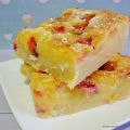 Barritas de limón y fresas