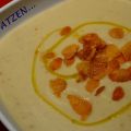 CREMA DE COLIFLOR Y BECHAMEL DE CALABACÍN