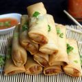 Rollitos de primavera con salsa agripicante
