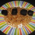 Migas de pan con morcilla de cebolla