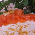 Salmón ahumado al aroma de naranja