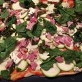 PIZZA DE CALABACIN ESPINACAS BABY QUESO AZUL Y[...]