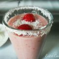Batido de Frambuesas y Coco